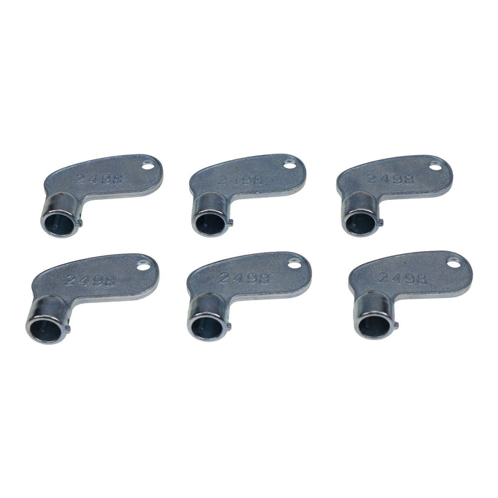 DURAFORCE 6Pcs Ignition Keys 2498 for Kobelco Isuzu TCM Bomag Pel-Job Marooka