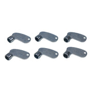 DURAFORCE 6Pcs Ignition Keys 2498 for Kobelco Isuzu TCM Bomag Pel-Job Marooka