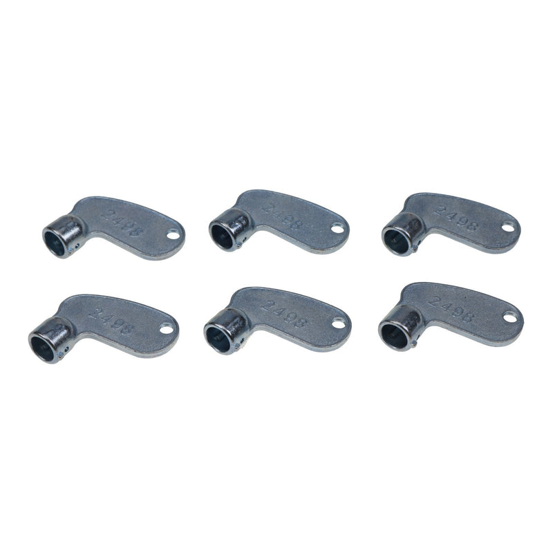 DURAFORCE 6Pcs Ignition Keys 2498 for Kobelco Isuzu TCM Bomag Pel-Job Marooka