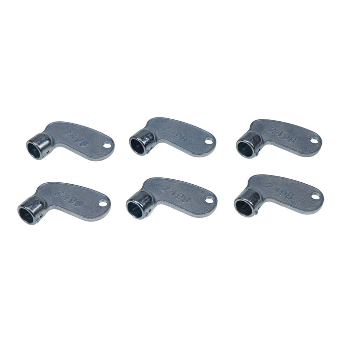 DURAFORCE 6Pcs Ignition Keys 2498 for Kobelco Isuzu TCM Bomag Pel-Job Marooka