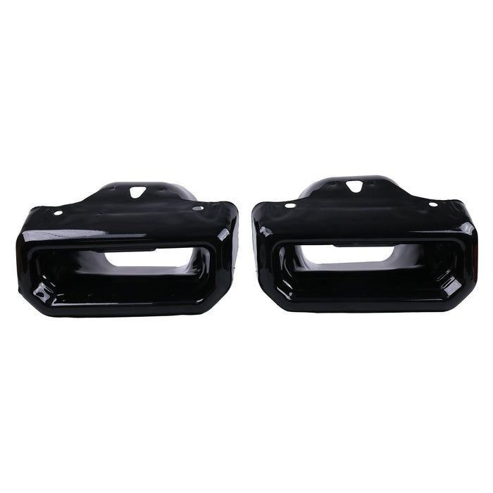 DURAFORCE 2019-2024 Chevy Silverado GMC Sierra 1500 RH LH Tips Bezels GM Pair