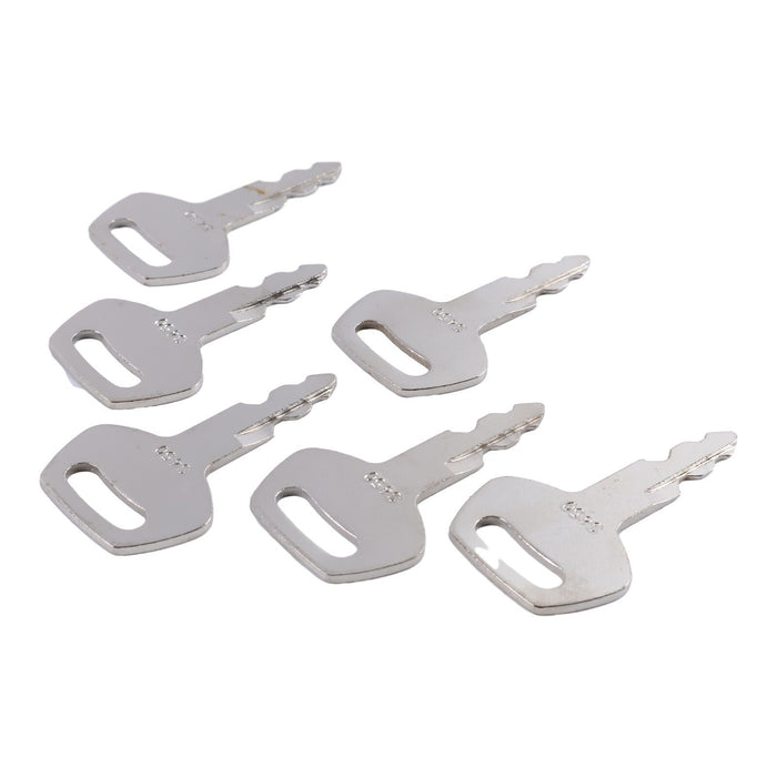 DURAFORCE 6P Ignition Key S450 KHR20070 for Case JCB Linkbelt Sumitomo CX Excavator