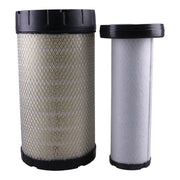 DURAFORCE Engine Air Filter Set 49587+49588 for Wix SA16684 & SA16685 Replacement