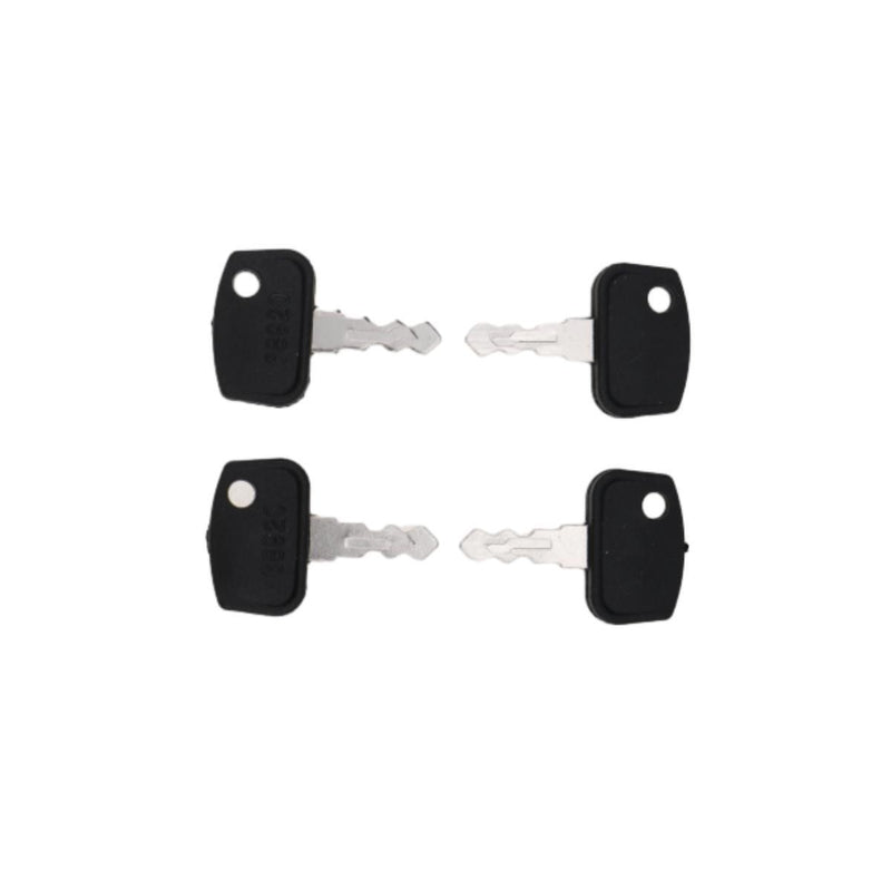 DURAFORCE 4Pcs Ignition Keys PL501-68920 for Kubota RTV 400 500 900 1140 Mowers