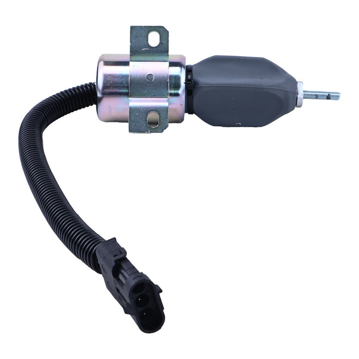 DURAFORCE 12V Fuel Shutoff Solenoid 1751ES-12E2UC3B1S1 for Woodward 1700 Series