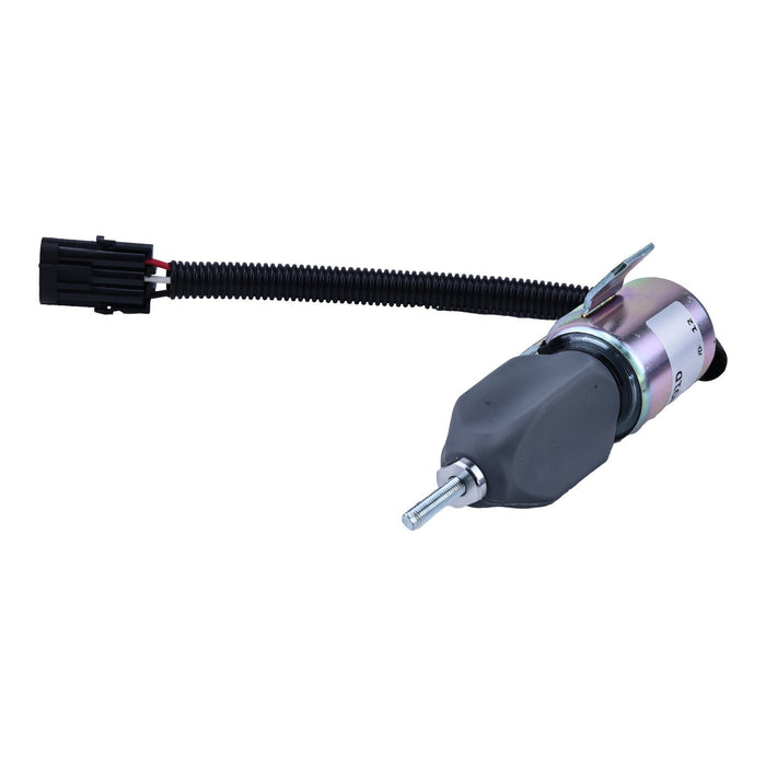 DURAFORCE 12V Fuel Shutoff Solenoid 1751ES-12E2UC3B1S1 for Woodward 1700 Series