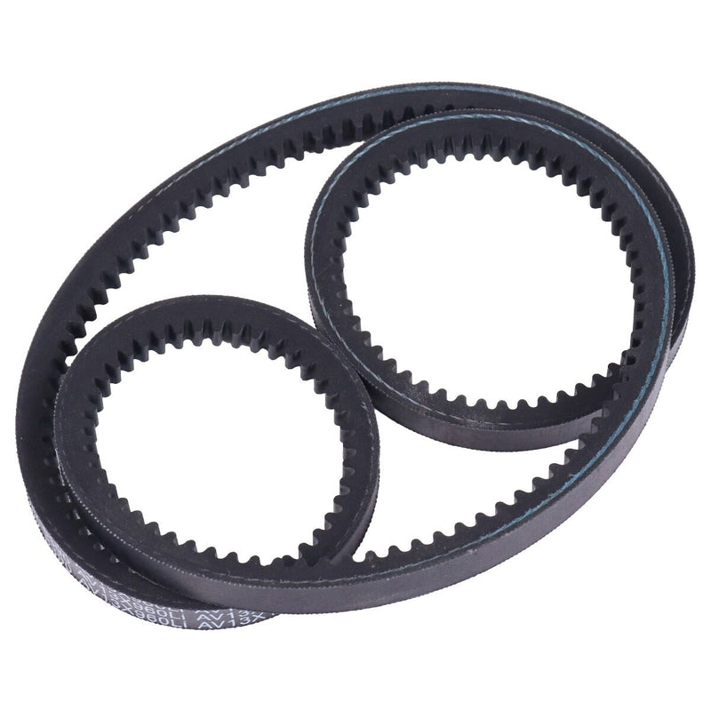 DURAFORCE V Belt Fan Belt 80109107 for Perkins Engines 404D-22 403D-15 404C-22T