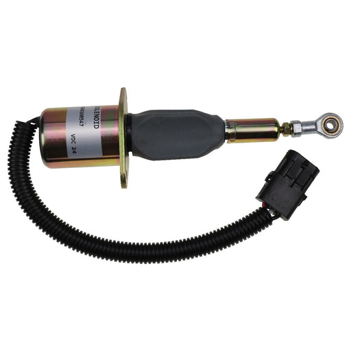 DURAFORCE 24V Stop Solenoid 3930234 for Cummins 6CT 8.3L Hyundai R290 Case 1850K