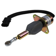 DURAFORCE 24V Stop Solenoid 3930234 for Cummins 6CT 8.3L Hyundai R290 Case 1850K