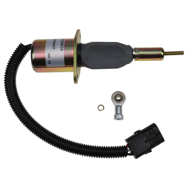 DURAFORCE 24V Stop Solenoid 3930234 for Cummins 6CT 8.3L Hyundai R290 Case 1850K