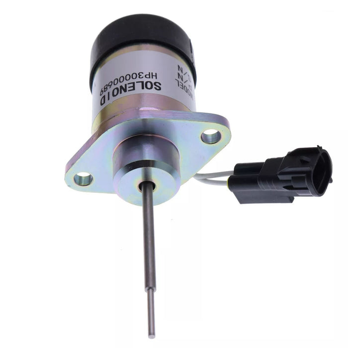 DURAFORCE 12V Fuel Stop Solenoid PS41CZ318 1E411-60012 for Kubota D902 Z482 Engine