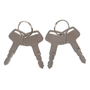 DURAFORCE 4Pcs Ignition Keys CH12206 for John Deere 670 750 770 790 850 870 950 990 1050