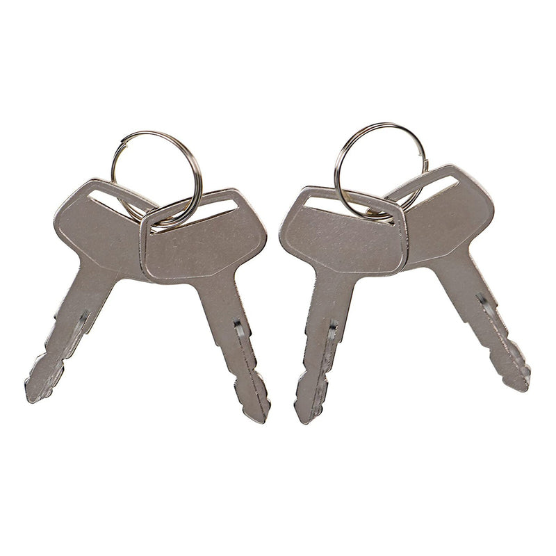 DURAFORCE 4Pcs Ignition Keys CH12206 for John Deere 670 750 770 790 850 870 950 990 1050