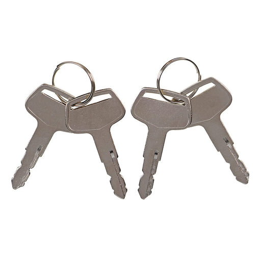 DURAFORCE 4Pcs Ignition Keys CH12206 for John Deere 670 750 770 790 850 870 950 990 1050