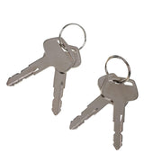 DURAFORCE 4Pcs Ignition Keys CH12206 for John Deere 670 750 770 790 850 870 950 990 1050