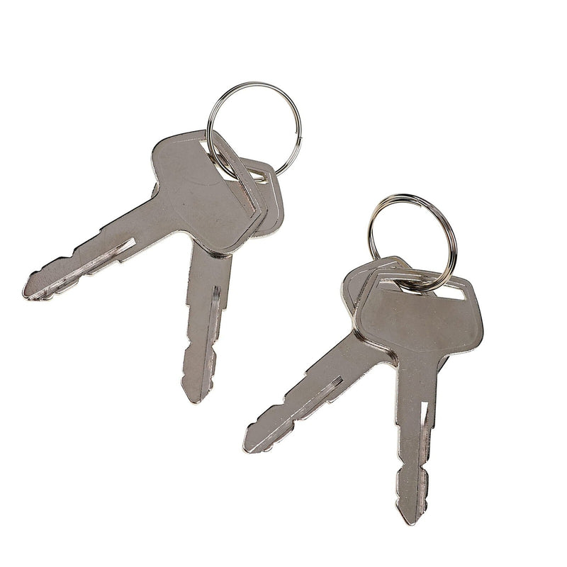 DURAFORCE 4Pcs Ignition Keys CH12206 for John Deere 670 750 770 790 850 870 950 990 1050