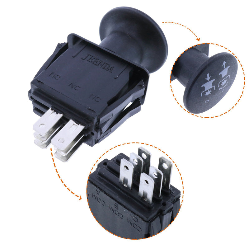 DURAFORCE PTO Switch for Stens 430-095 Delta 6201-211 Toro 92-6787 94-2697