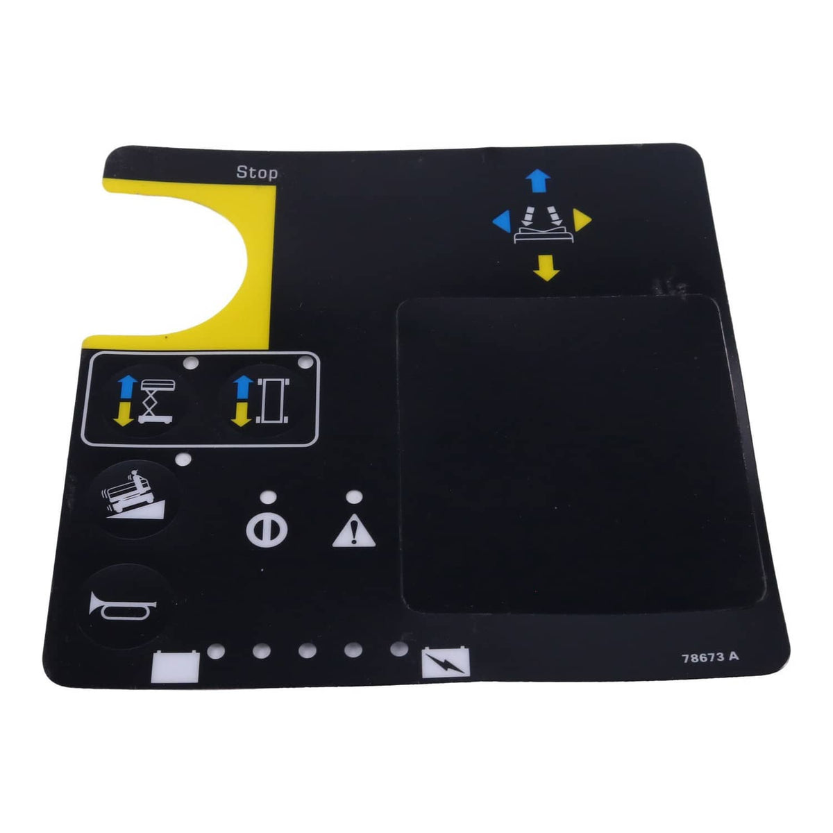 Genie Lift Control Box Overlay Decal 78673GT for GS-1530 GS-1930 GS-20 ...