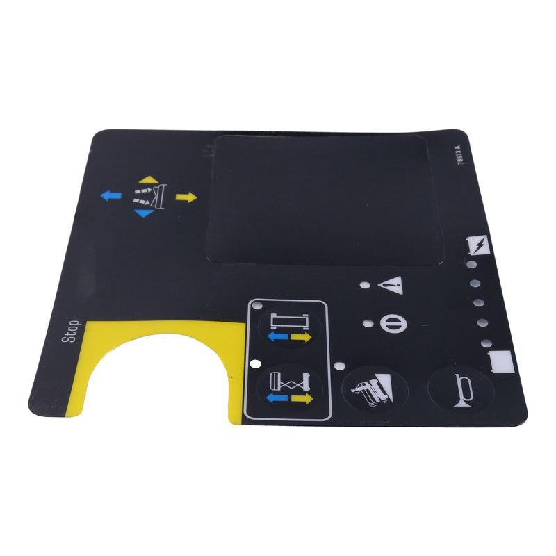 DURAFORCE Genie Lift Control Box Overlay Decal 78673GT for GS-1530 GS-1930 GS-2032 GS-2046