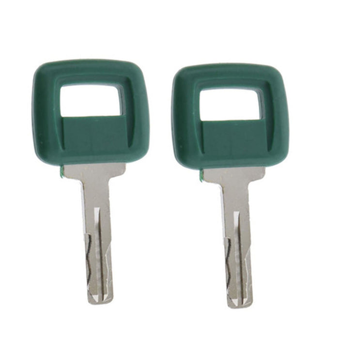 DURAFORCE 6P Ignition Keys 11039228 for Volvo Articulated Haulers A20C A25C A25D A30C A35C