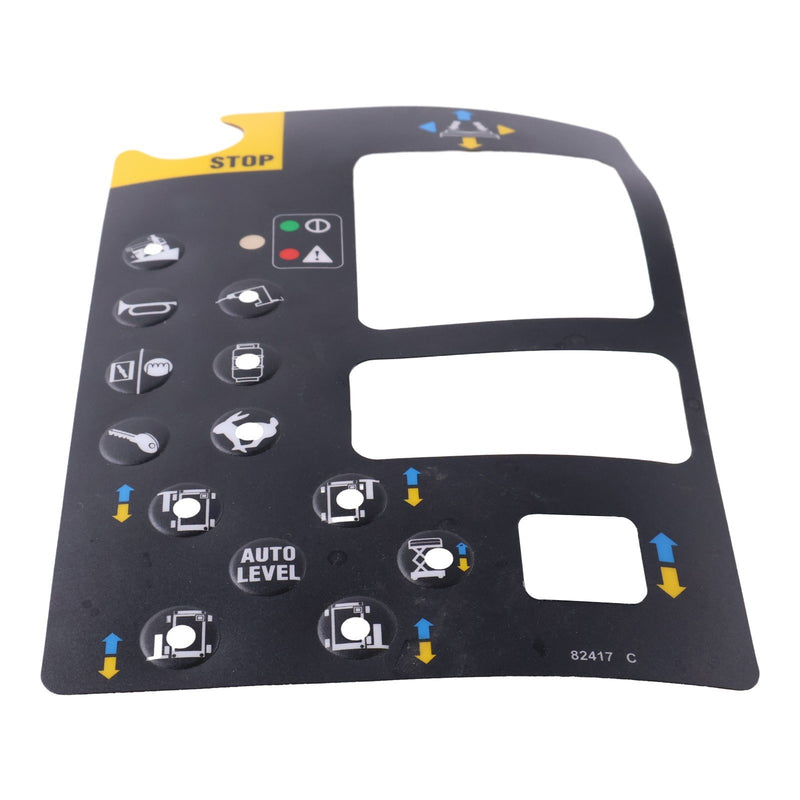 DURAFORCE Genie GS-2668 RT Platform Control Panel Decal 82417 GT GS-3268 RT GS-3384