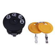 DURAFORCE Ignition Switch with 2 Keys for AYP Husqvarna 532163968 532175566 532189687