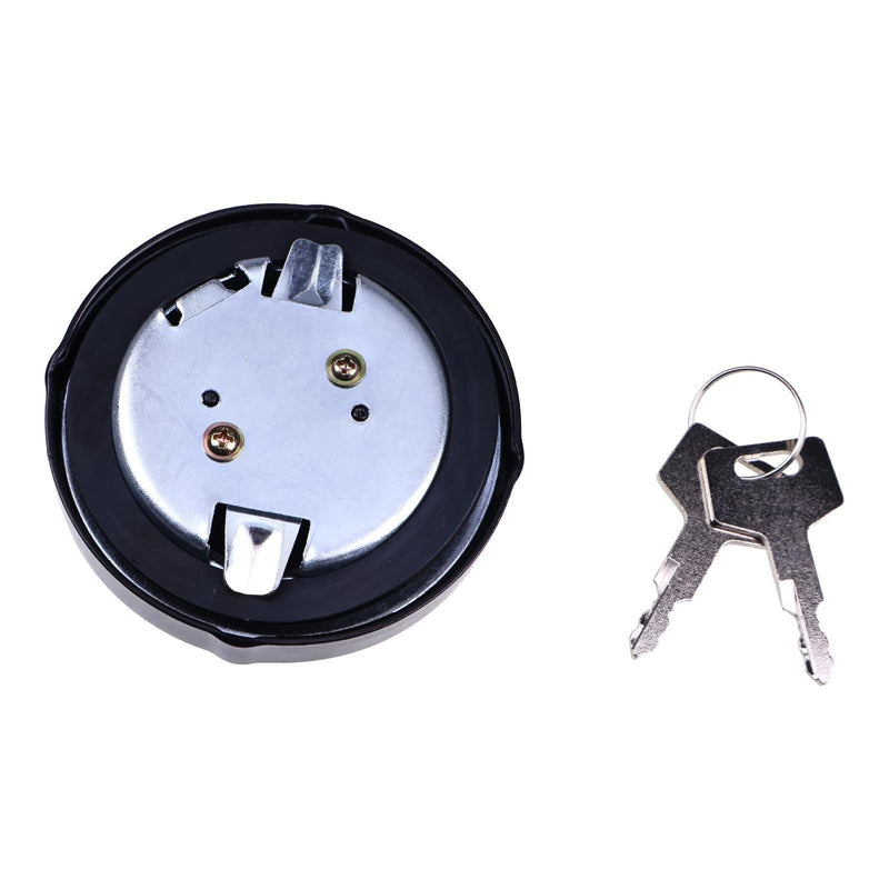 DURAFORCE Fuel Cap with 2 Keys for Takeuchi Track Loaders TL120 TL126 TL130 TL140 TL150 TL