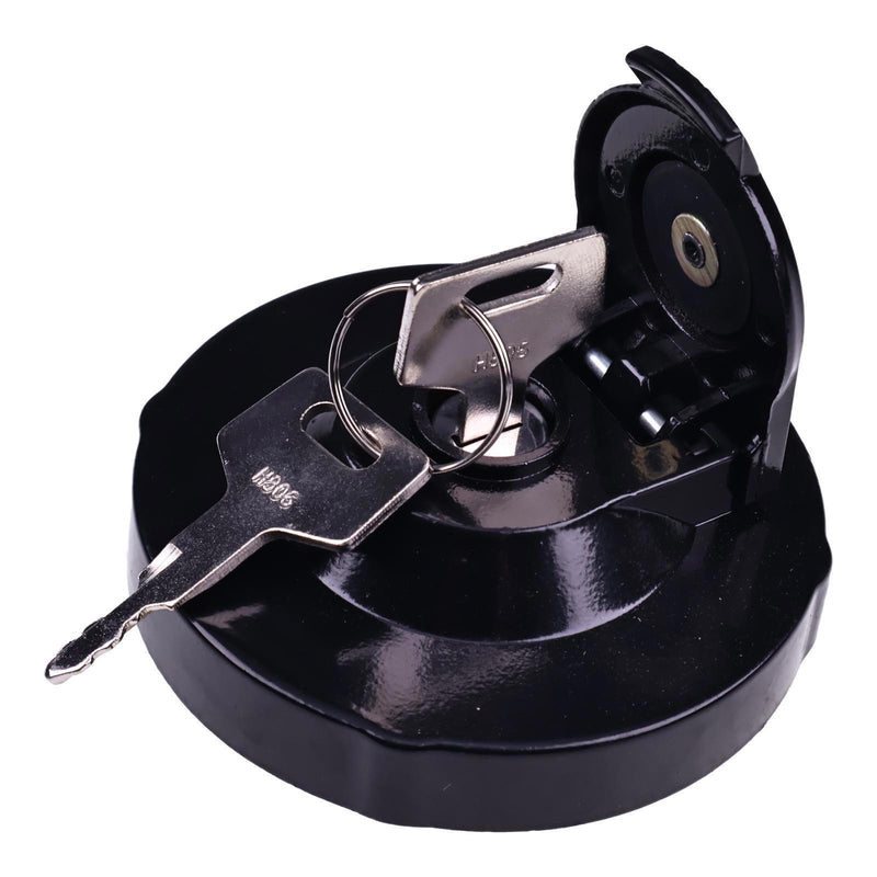 DURAFORCE Fuel Cap with 2 Keys for Takeuchi Track Loaders TL120 TL126 TL130 TL140 TL150 TL