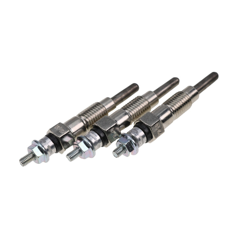 DURAFORCE 3Pcs Glow Plug 129155-77800 YM119717-77800 for Yanmar 4D98E 4D94E 4TNE92