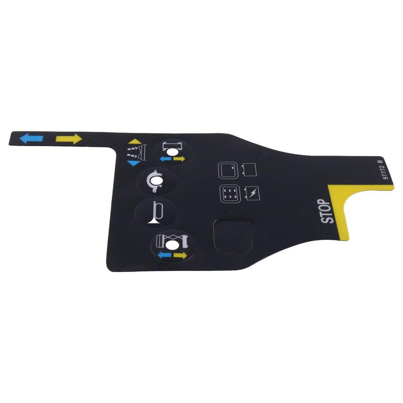 DURAFORCE Genie Control Box Overlay Decal 97772GT for GR-12 GR-20 QS-12R QS-20R GS-1930