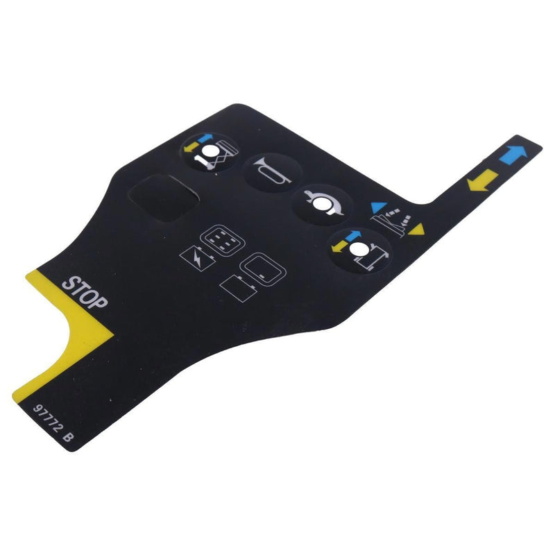 DURAFORCE Genie Control Box Overlay Decal 97772GT for GR-12 GR-20 QS-12R QS-20R GS-1930