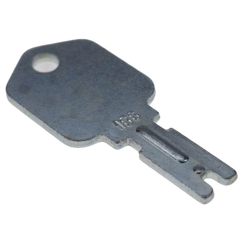 DURAFORCE 4P Ignition Keys 166 for Daewoo Clark Yale Hyster Komatsu Mustang Gehl Forklifts