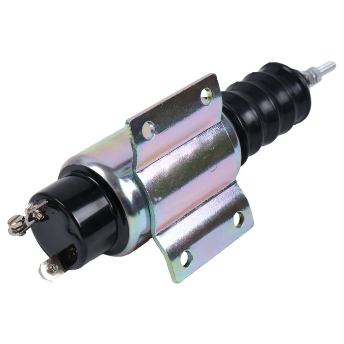 DURAFORCE 12V Fuel Shutoff Solenoid SA-2606-A Woodward 3-Terminal 2001-12E2U1B2S1A