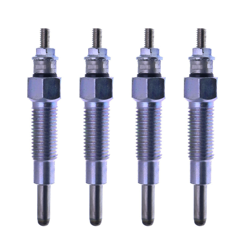 DURAFORCE 4X Glow Plug 15401-65510 for Kubota L225 L235 L2402 L245 Tractors Diesel
