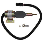 DURAFORCE 24V Fuel Shutoff Solenoid 6735-81-9160 for Komatsu Excavator Cummins 6BT 5.9L