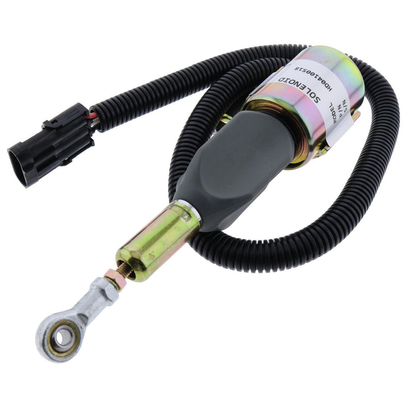 DURAFORCE 24V Fuel Shutoff Solenoid 6735-81-9160 for Komatsu Excavator Cummins 6BT 5.9L