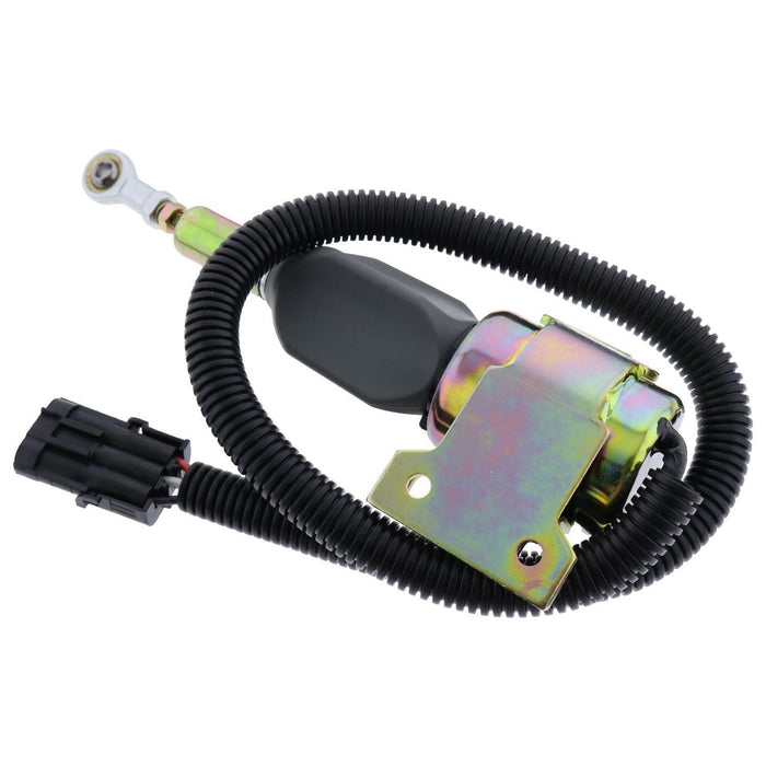 DURAFORCE 24V Fuel Shutoff Solenoid 6735-81-9160 for Komatsu Excavator Cummins 6BT 5.9L