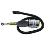 DURAFORCE 24V Fuel Shutoff Solenoid 6735-81-9160 for Komatsu Excavator Cummins 6BT 5.9L