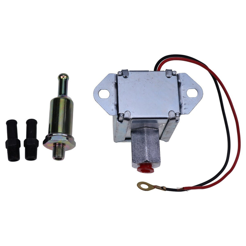 DURAFORCE 12V Electric Fuel Pump for Bobcat 313 540 Case 1816B Loaders 6558398 D72347