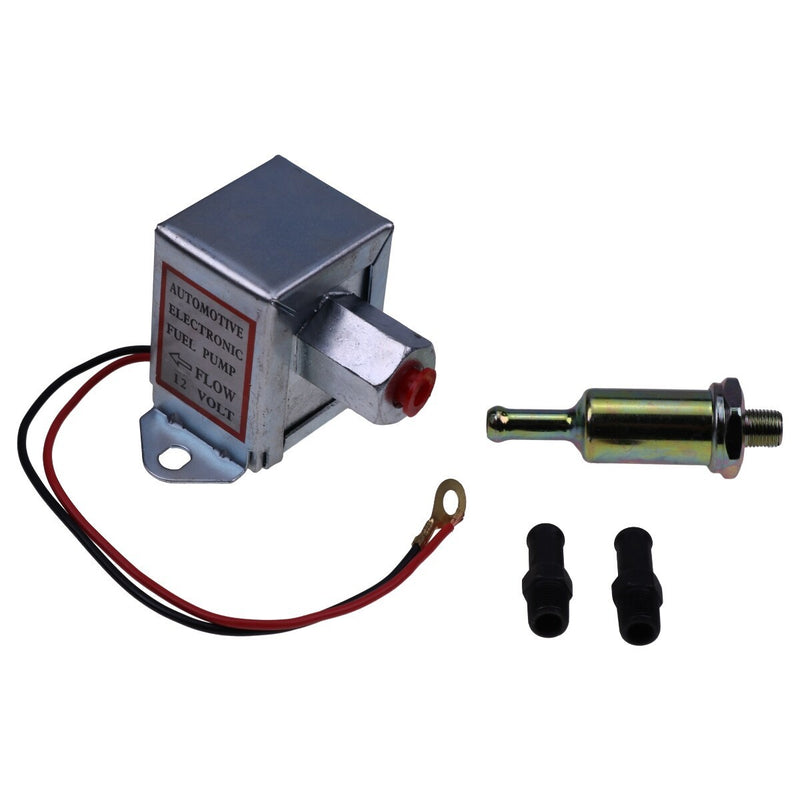 DURAFORCE 12V Electric Fuel Pump for Bobcat 313 540 Case 1816B Loaders 6558398 D72347