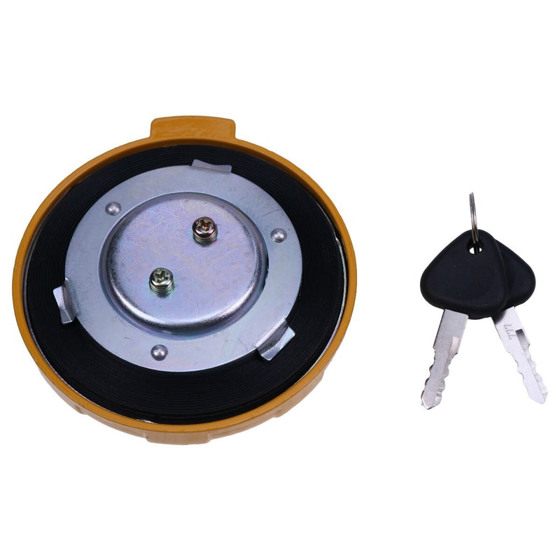 DURAFORCE Fuel Cap with 2 Keys 14641479 for Volvo EC120D EC170D EC210D EC250D EW145B