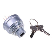 DURAFORCE Ignition Switch w/ 2 Keys 103208801 for Club Car Golf Cart Bobcat 2200 2300