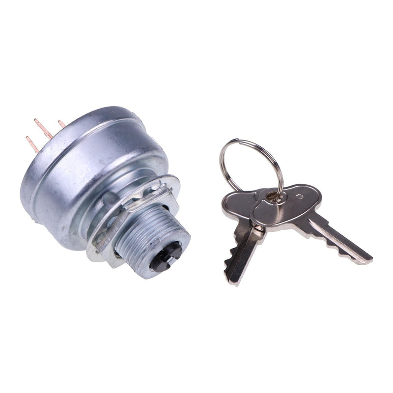 DURAFORCE Ignition Switch w/ 2 Keys 103208801 for Club Car Golf Cart Bobcat 2200 2300