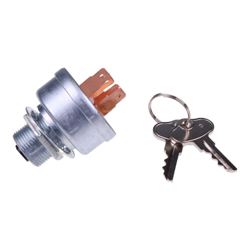 DURAFORCE Ignition Switch w/ 2 Keys 103208801 for Club Car Golf Cart Bobcat 2200 2300