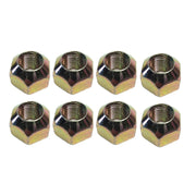 DURAFORCE 8PCS Wheel Studs & Nuts Kit for Bobcat 533 611 722 S175 S205 S510 S630 S770
