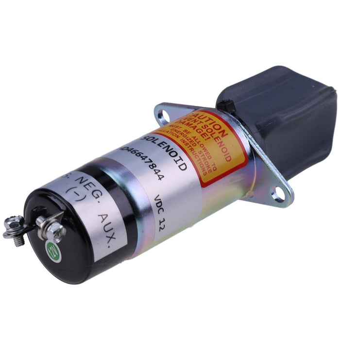 DURAFORCE 12V Shutoff Solenoid 1504-12A7U1B1 SA-3527-T for Yanmar 3-6 Cylinder Engine