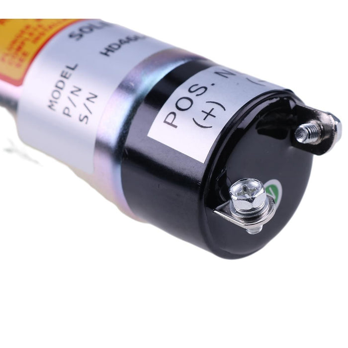 DURAFORCE 12V Shutoff Solenoid 1504-12A7U1B1 SA-3527-T for Yanmar 3-6 Cylinder Engine