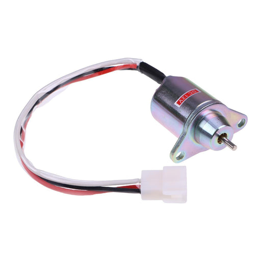 DURAFORCE 12V Fuel Shutoff Solenoid 2503531 7018116 for Yanmar Cummins Excavator JLG