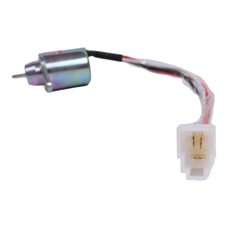 DURAFORCE 12V Fuel Shutoff Solenoid 2503531 7018116 for Yanmar Cummins Excavator JLG