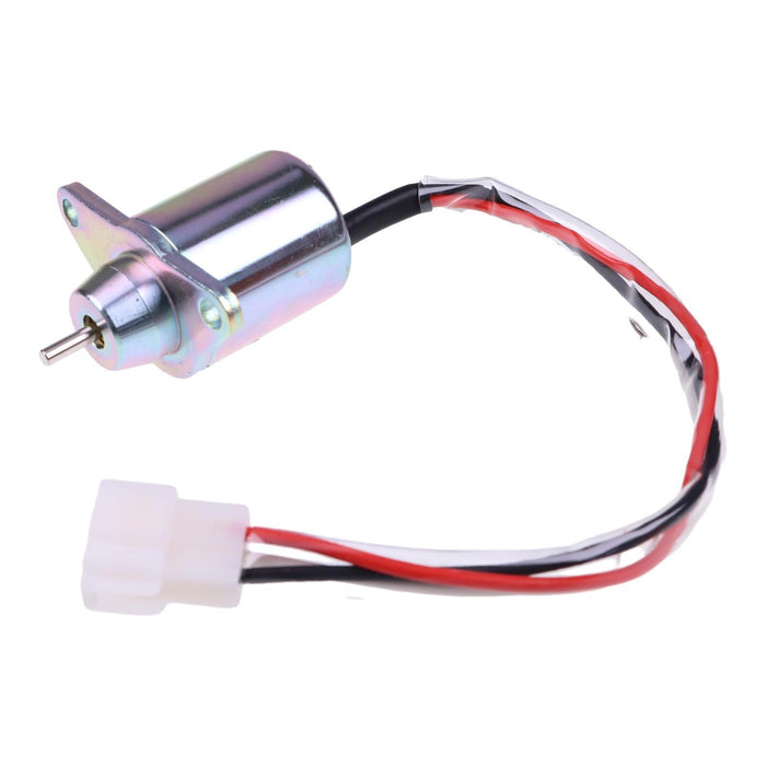 DURAFORCE 12V Fuel Shutoff Solenoid 2503531 7018116 for Yanmar Cummins Excavator JLG